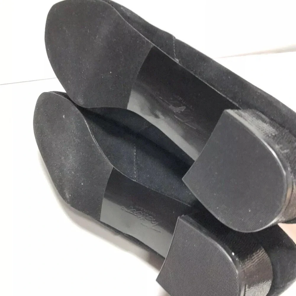 Trotters Delse Womens Low Pump Heels Black Size 10 Narrow